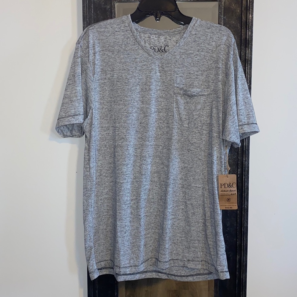 PD&C short sleeve t-shirt with front breast pocket